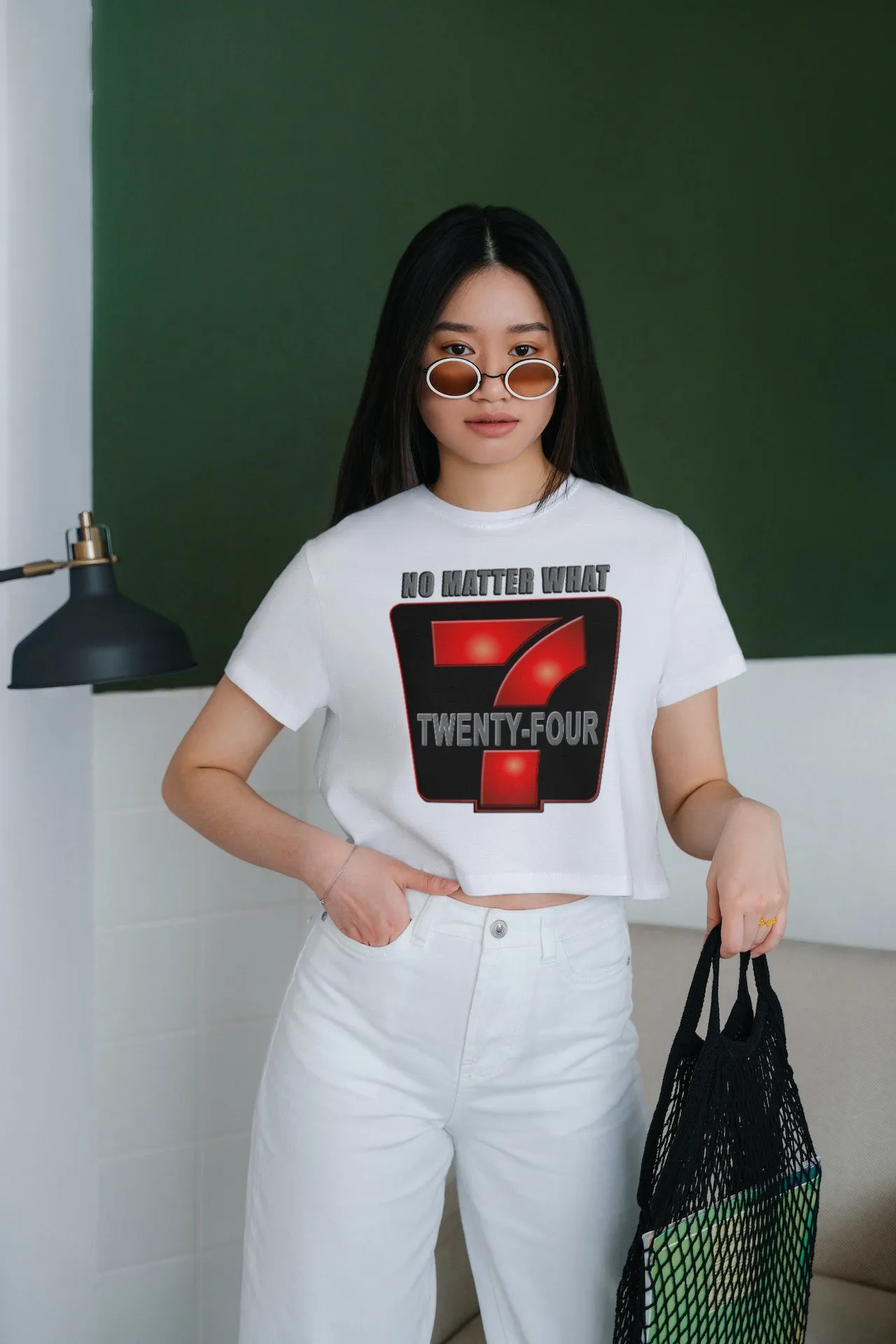 24/7 NO MATTER WHAT Women's DTG Tee