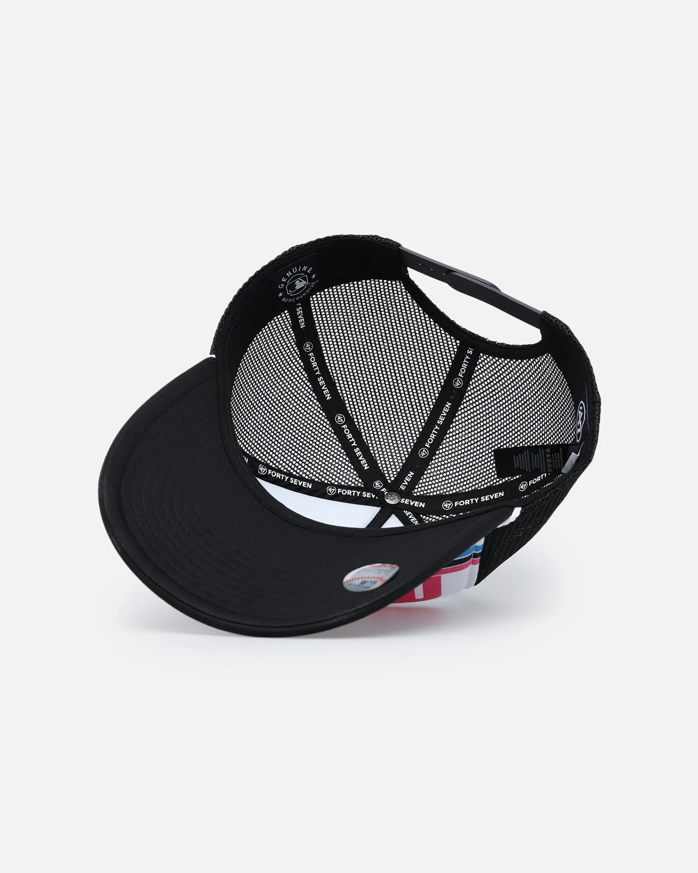 47 Brand Miami Marlins '47 Region Foam Trucker Snapback Black