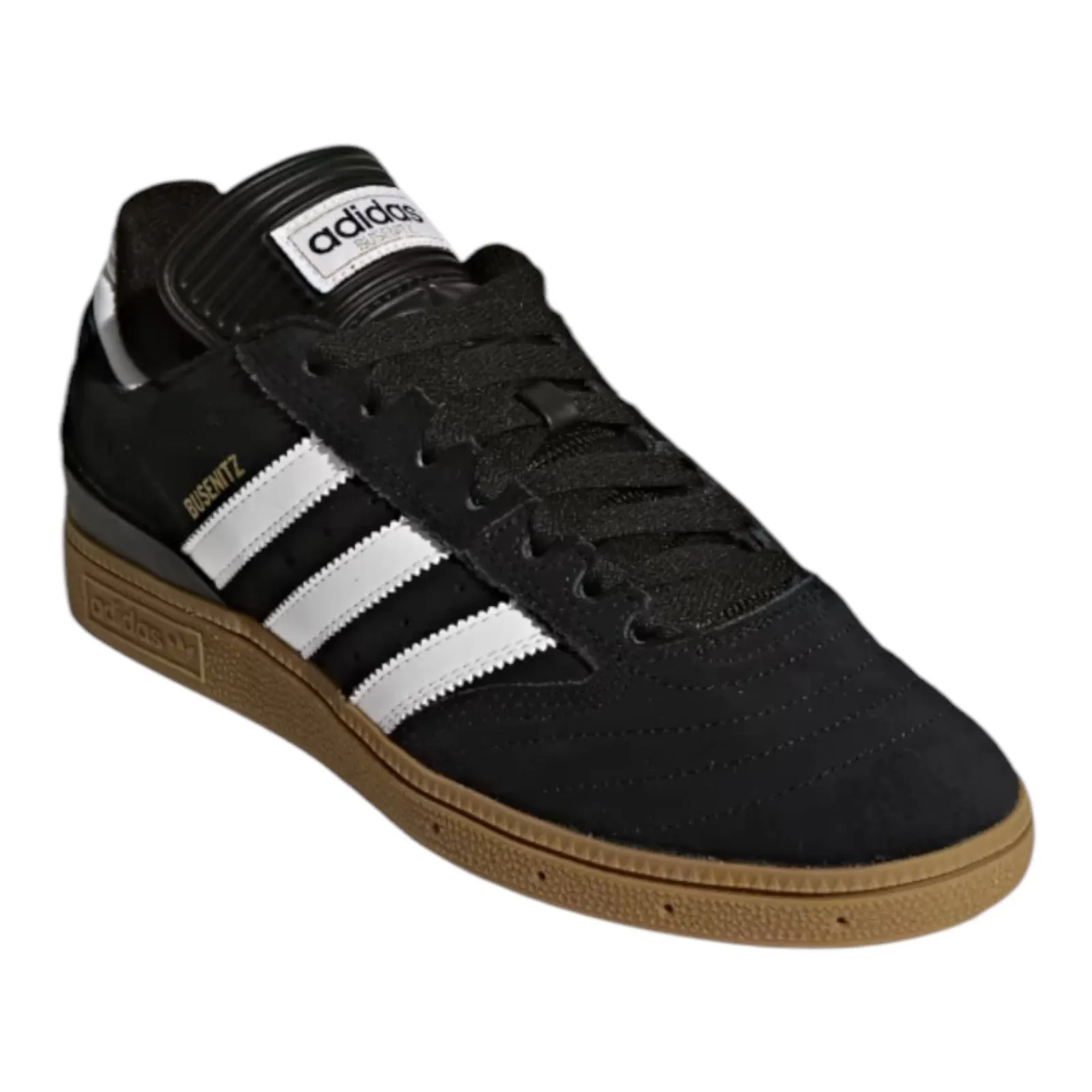 ADIDAS BUSENITZ PRO SHOES Core Black / Cloud White / Gold Metallic