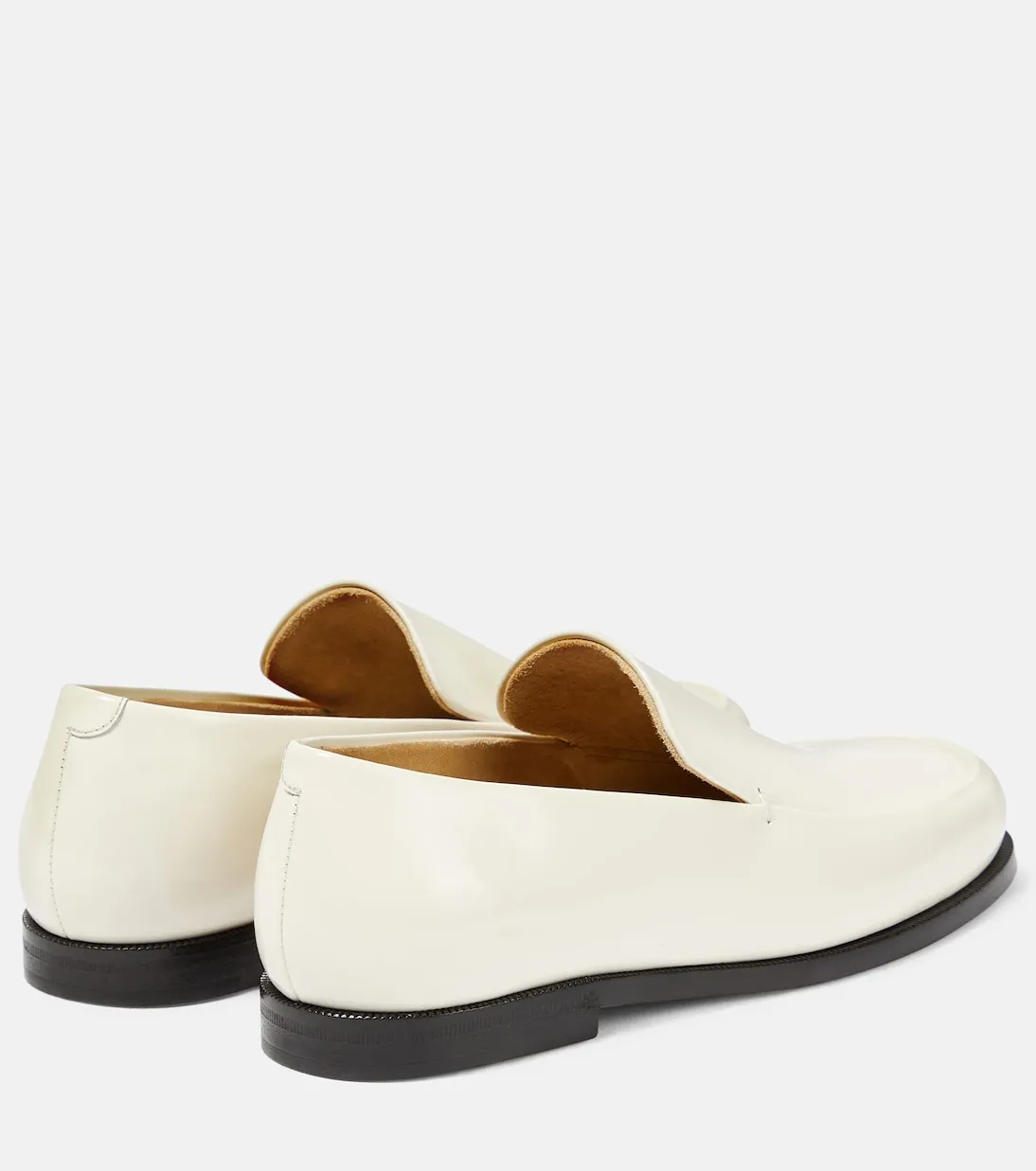 Alessio Khaite leather loafers, white