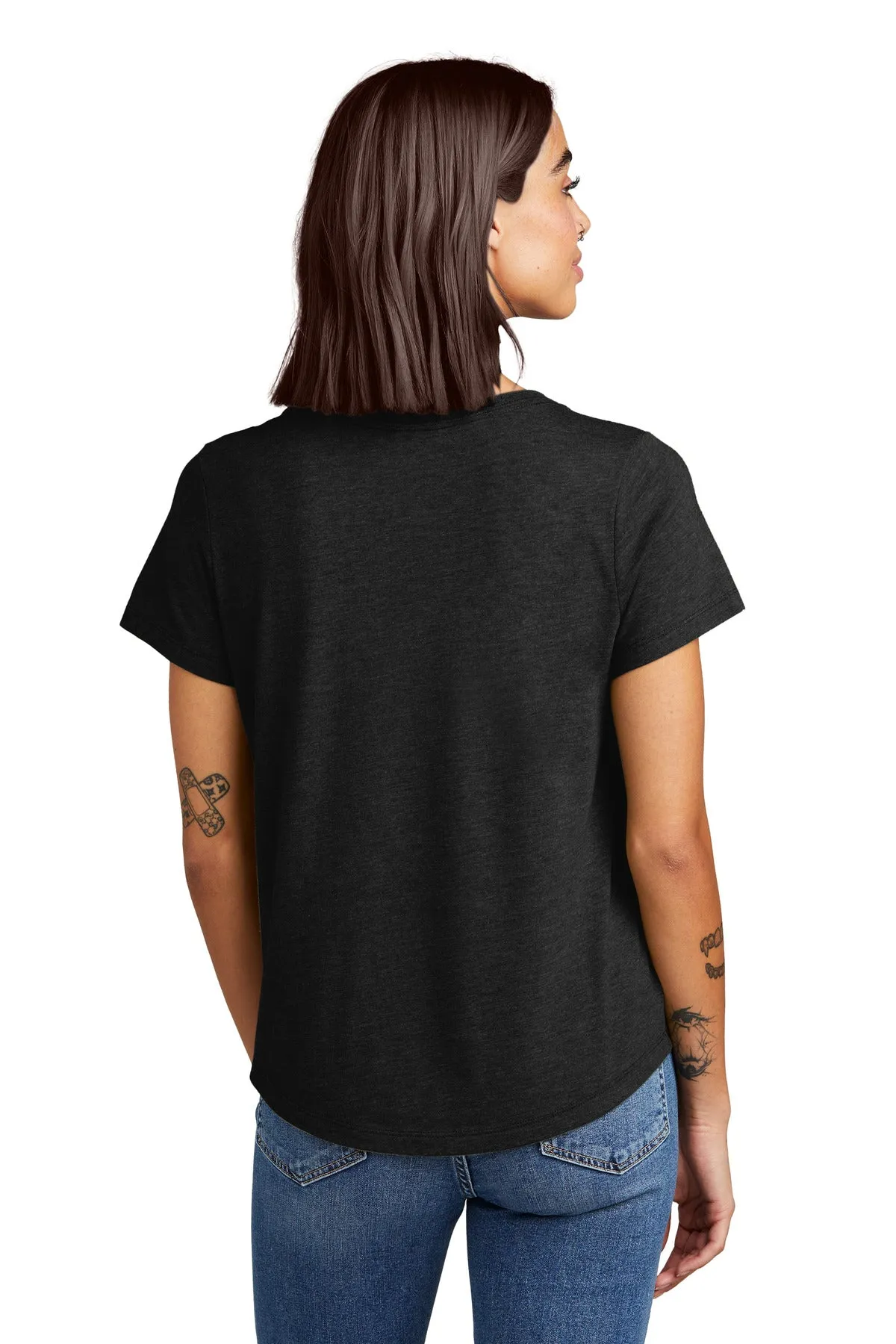 Allmade Women's Relaxed Tri-Blend Scoop Neck Tee AL2015