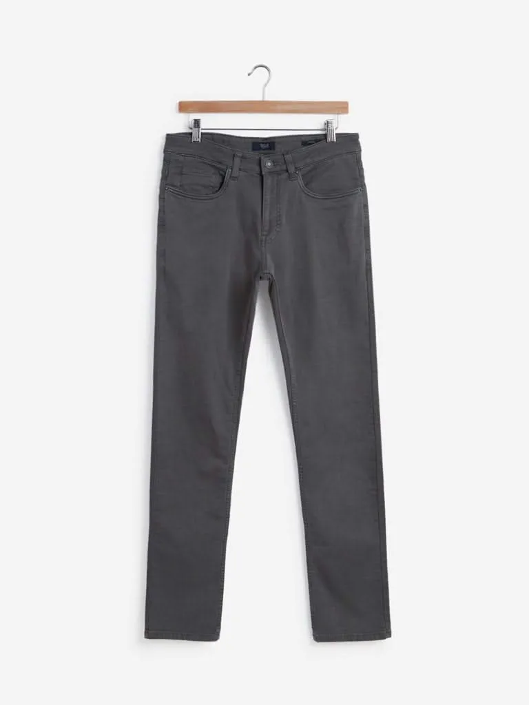 Ascot Grey Relaxed Fit Jeans