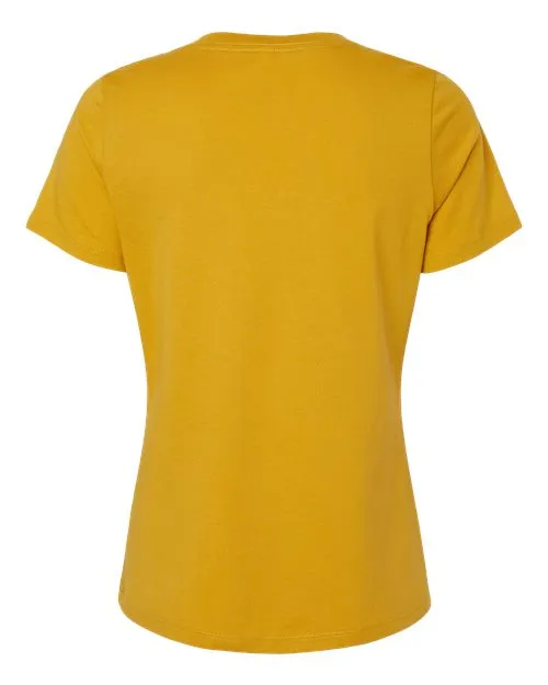 BELLA   CANVAS Women's Relaxed Jersey V-Neck Tee