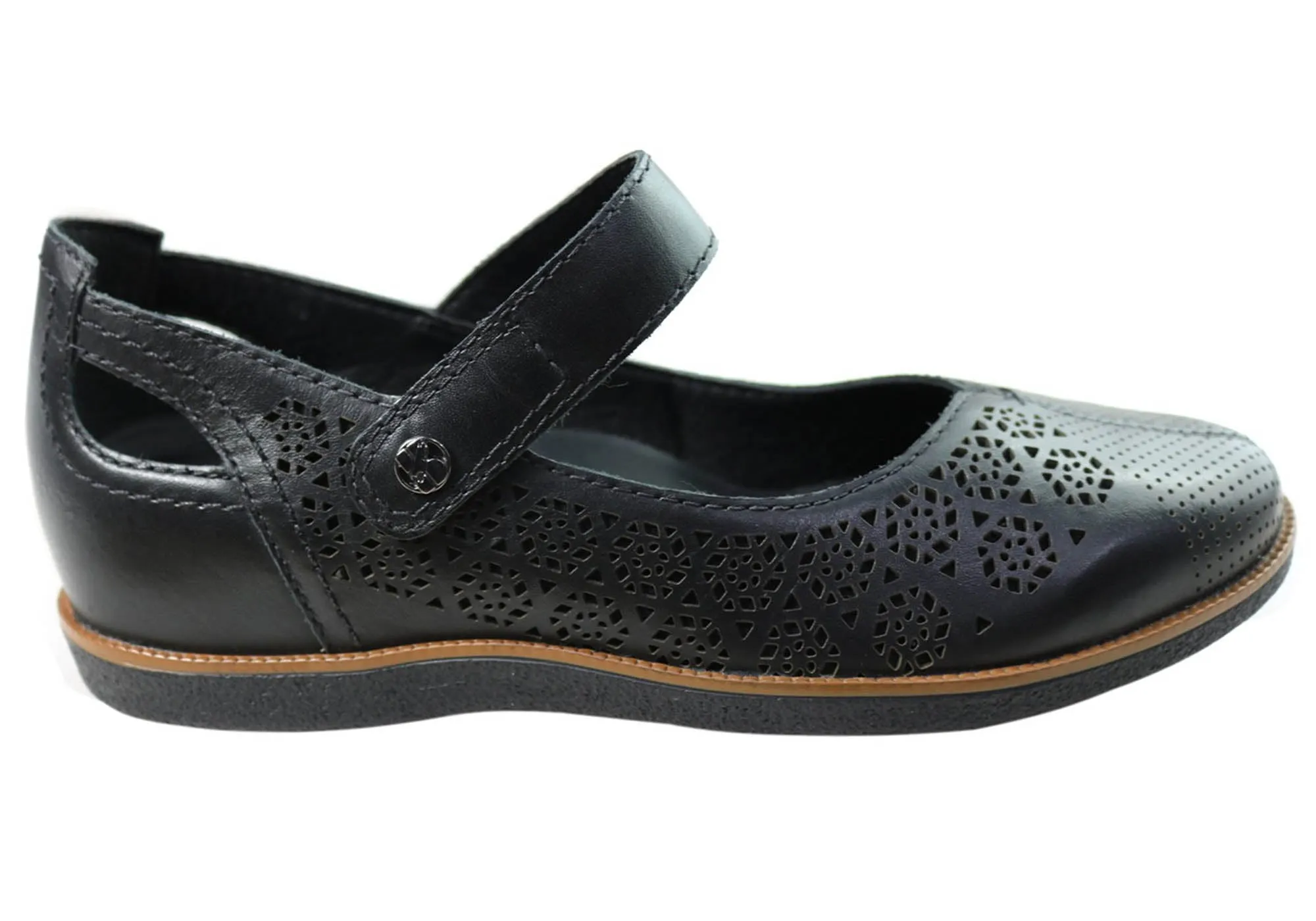 Bottero Laura Womens Comfortable Leather Shoes Made In Brazil