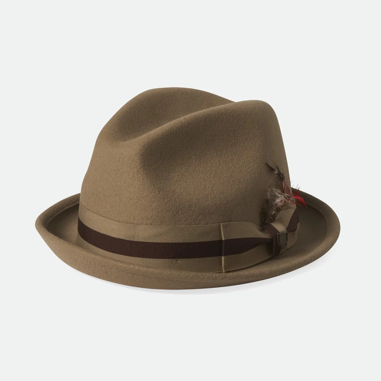 Brixton Gain Fedora Sand/Sand/Brown