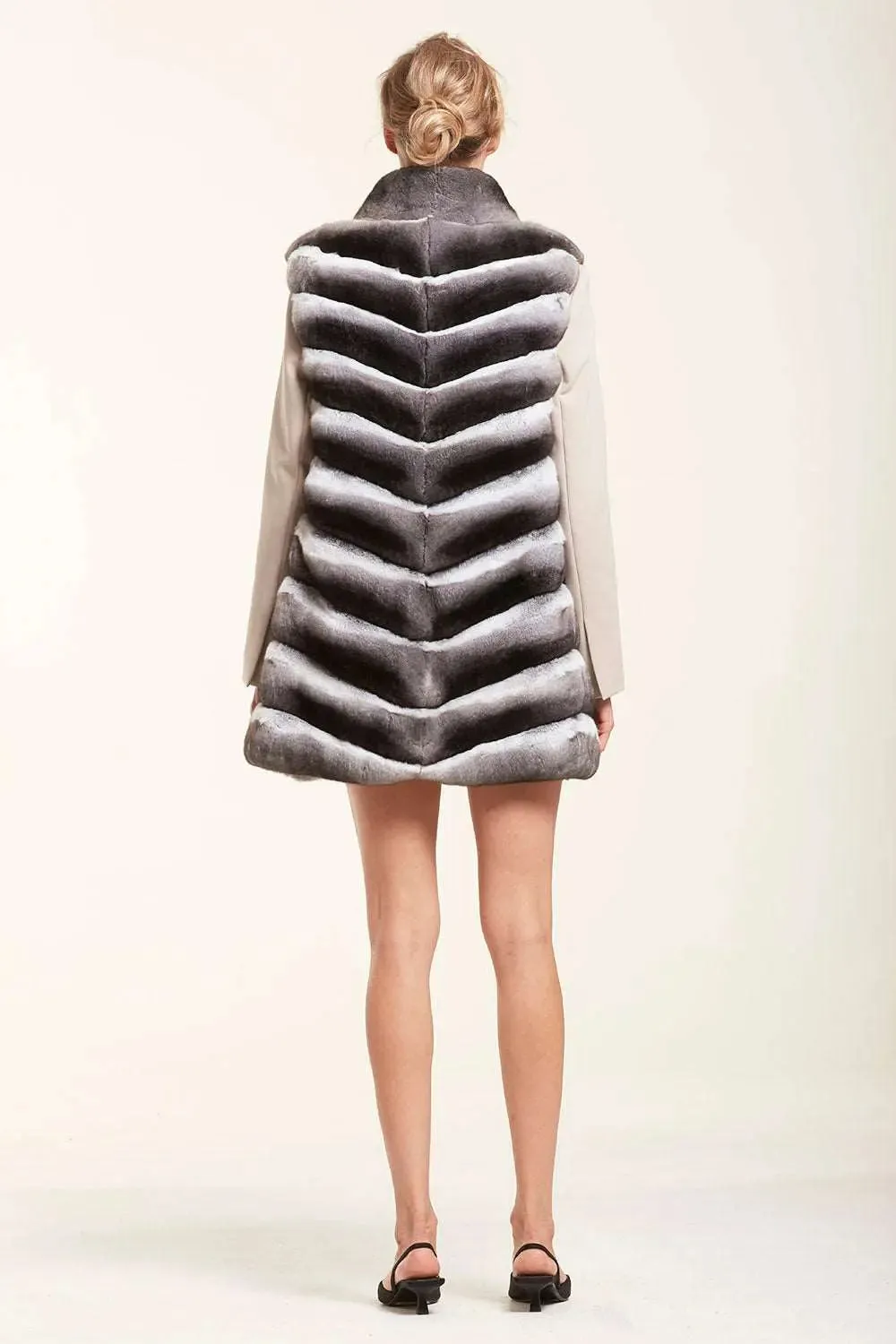 Chinchilla fur vest