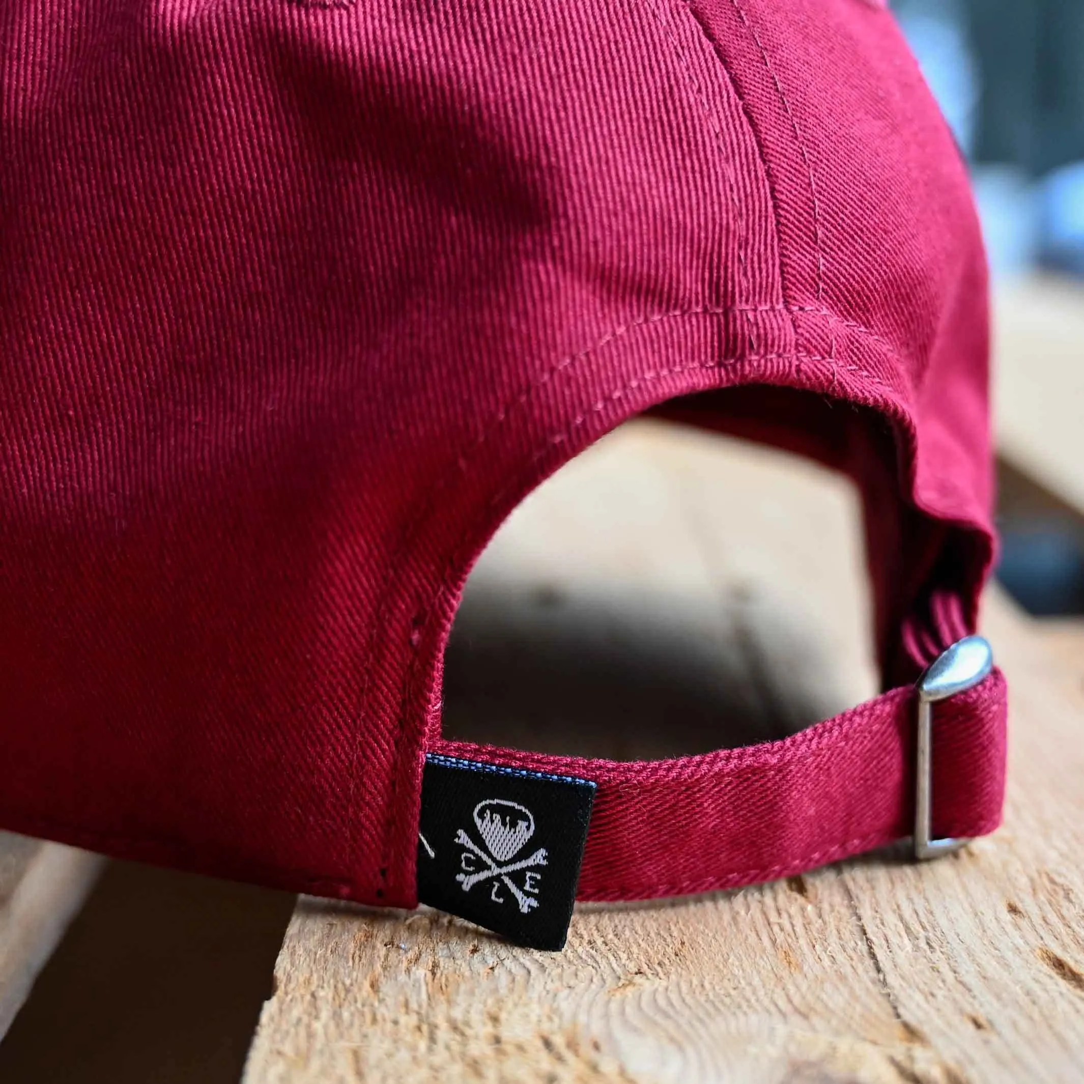 CLE Logo Twill Dad Hat - Maroon