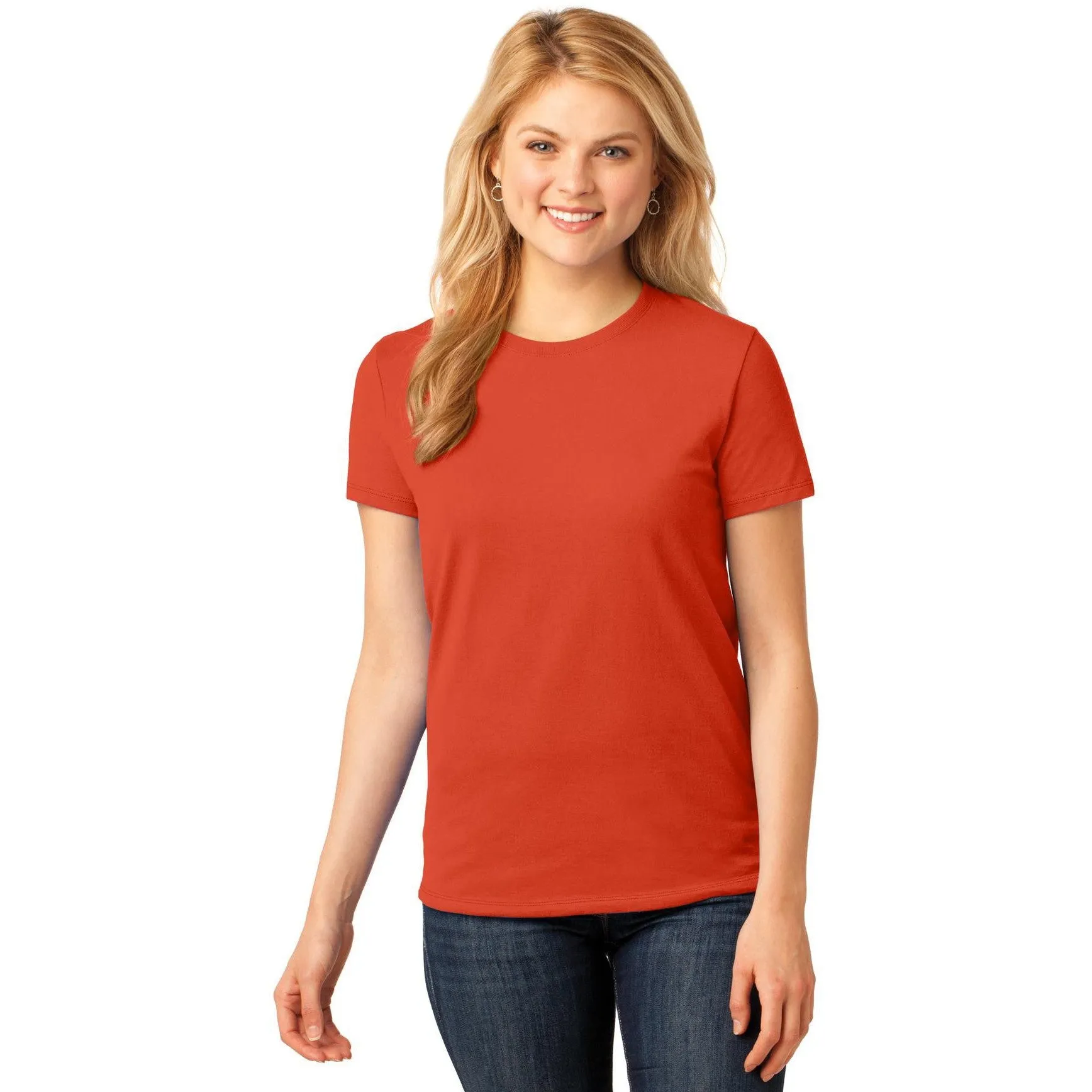 CLOSEOUT - Port & Company Ladies Core Cotton Tee