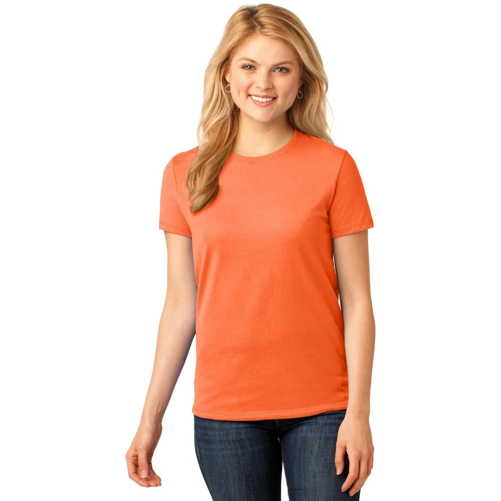 CLOSEOUT - Port & Company Ladies Core Cotton Tee