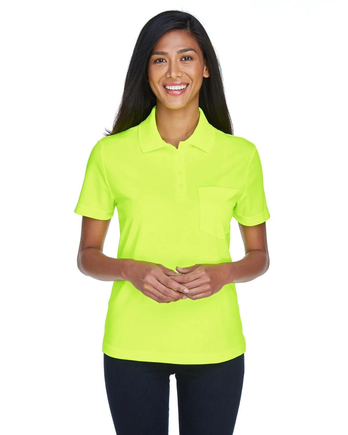 CORE365 Ladies' Origin Performance Piqué Polo with Pocket