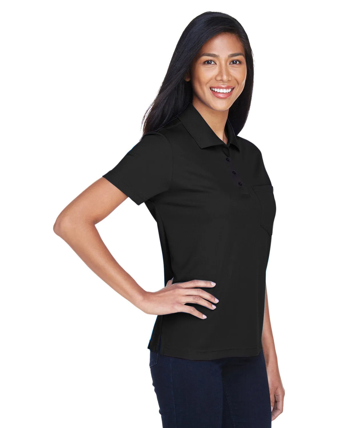 CORE365 Ladies' Origin Performance Piqué Polo with Pocket