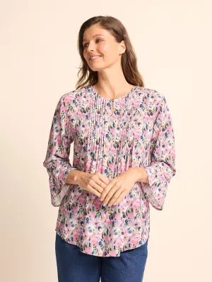 Danyelle 3/4 Sleeve Blouse