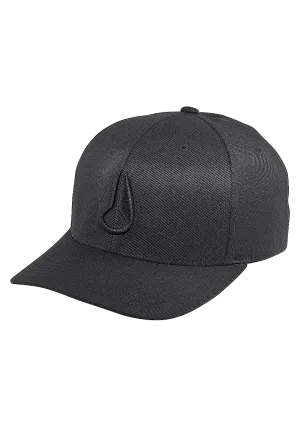 Deep Down Flexfit Athletic Fit Hat - All Black