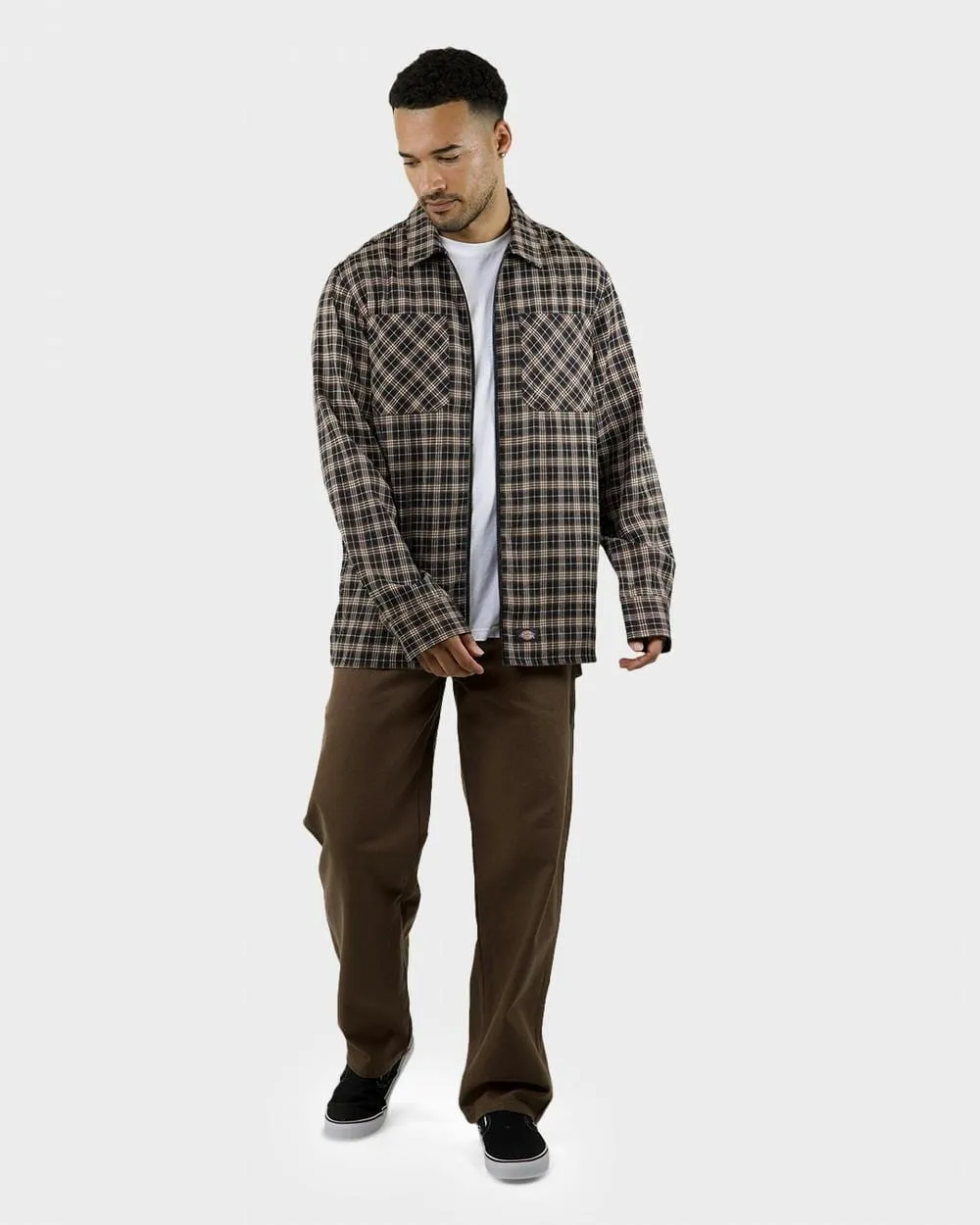 Dickies Brownsville Relaxed Fit Zip Shirt