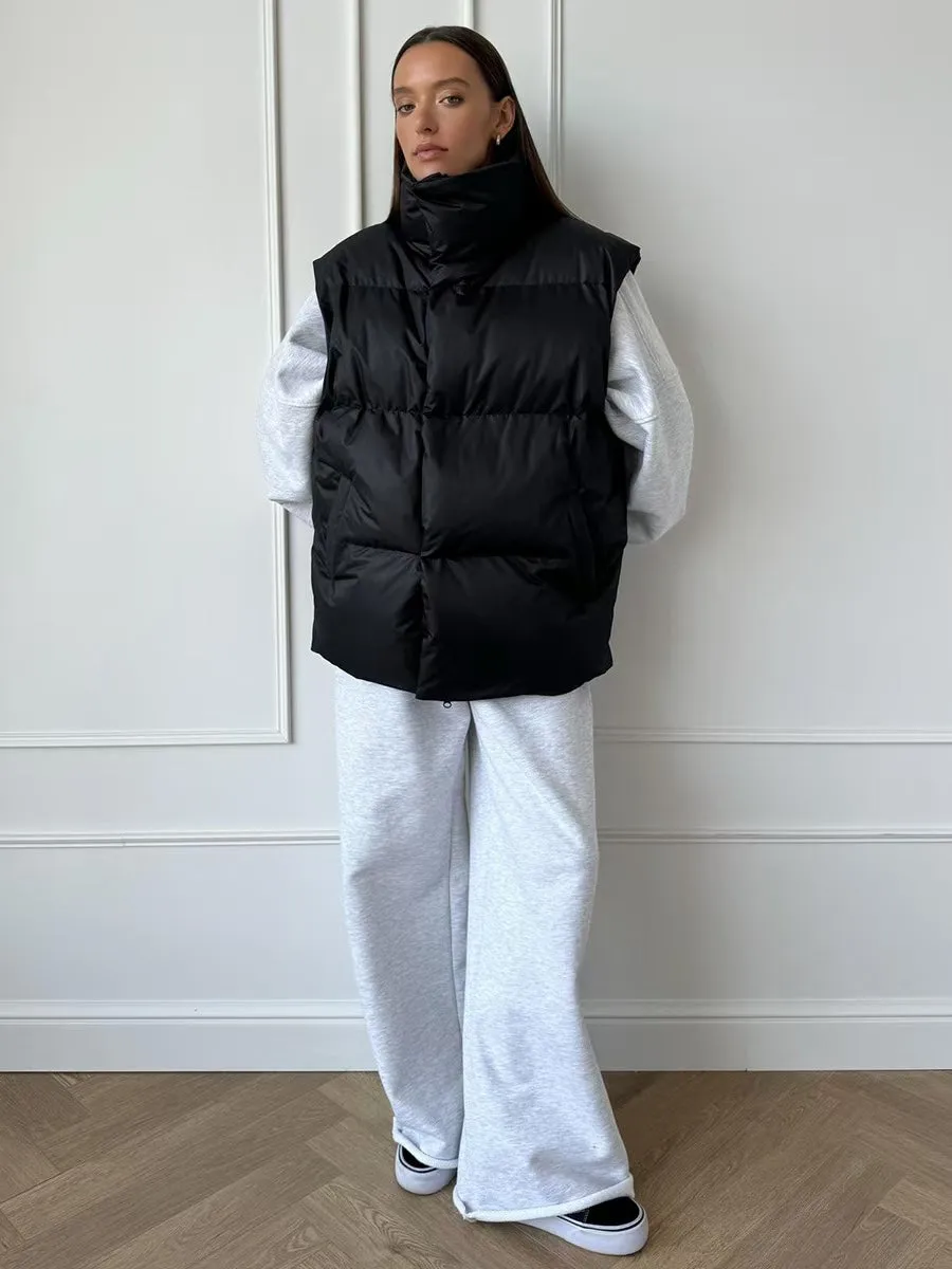 Diya Sleeveless Puffer Vest