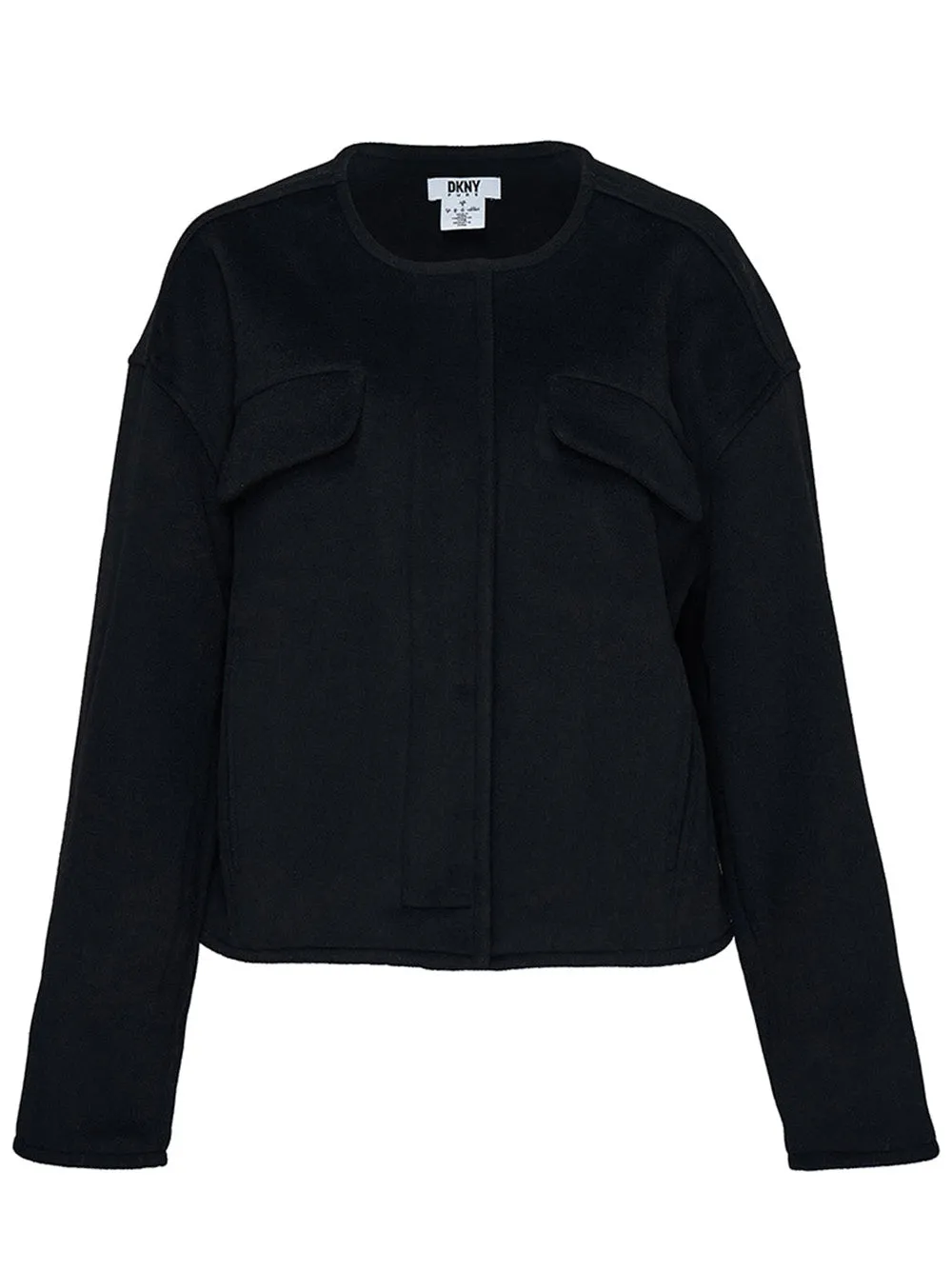 Double Face Cropped Utility Coat