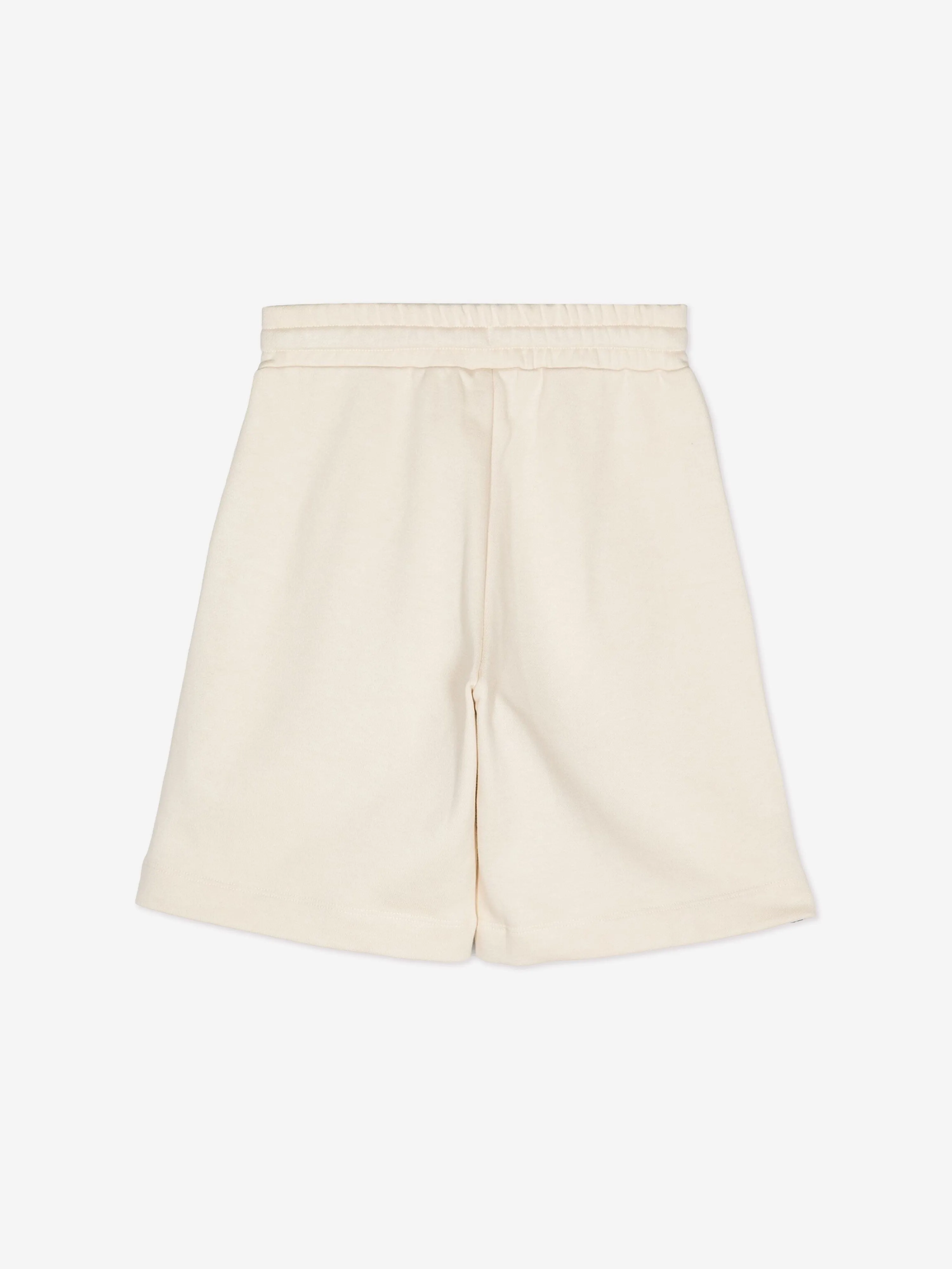 Fendi Boys Logo Bermuda Shorts in Beige