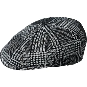 Kangol Pattern Flexfit Cap Black Plaid