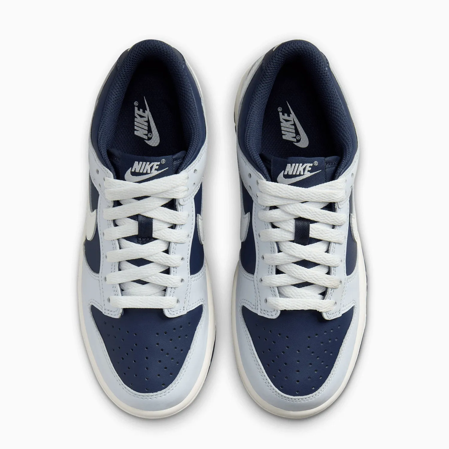 Kid's Dunk Low "Football Grey Midnight Navy" Grade School