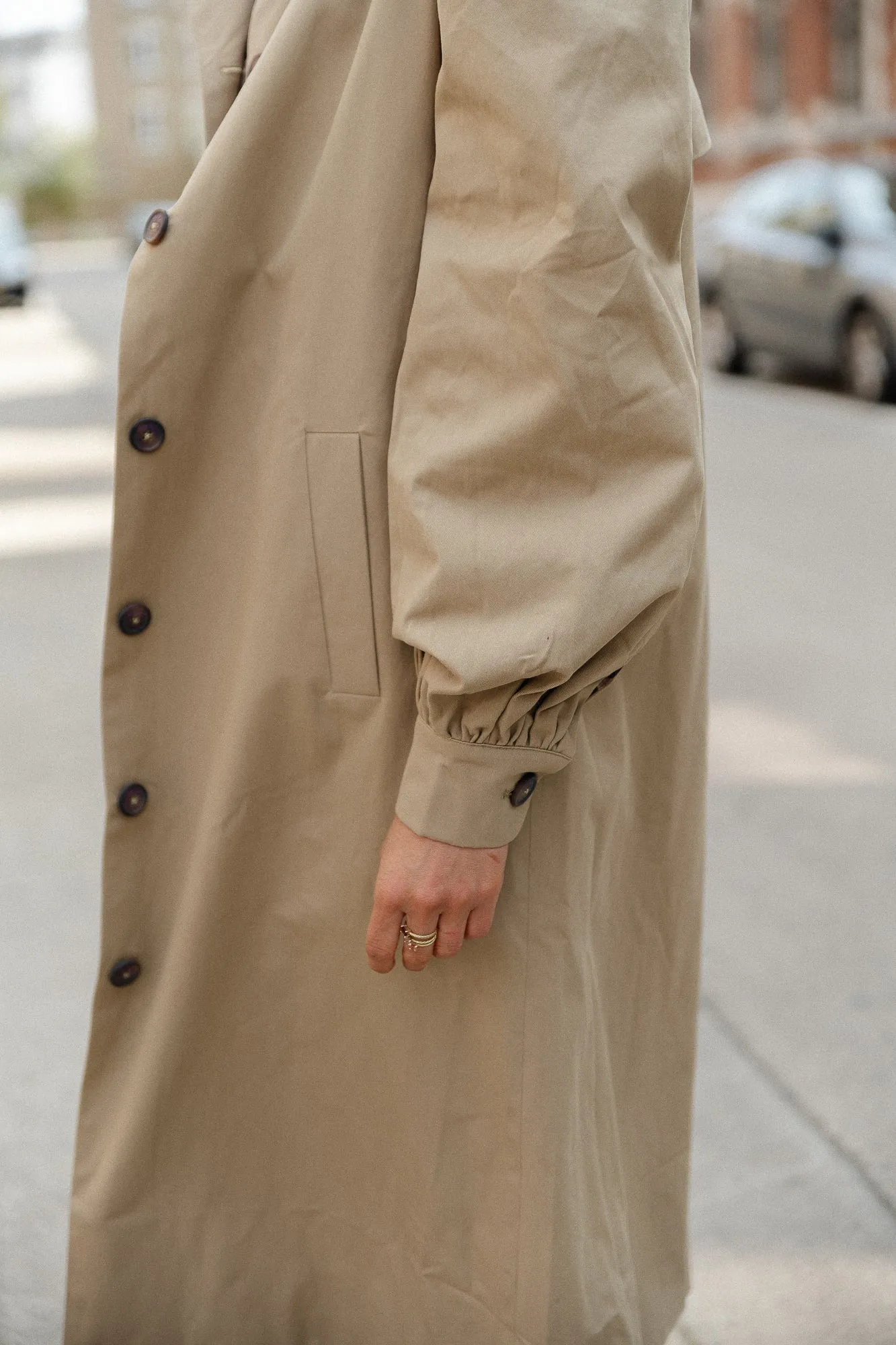 Kylee coat light brown