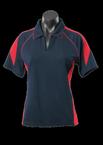 Ladies Premier Polo Navy/Red