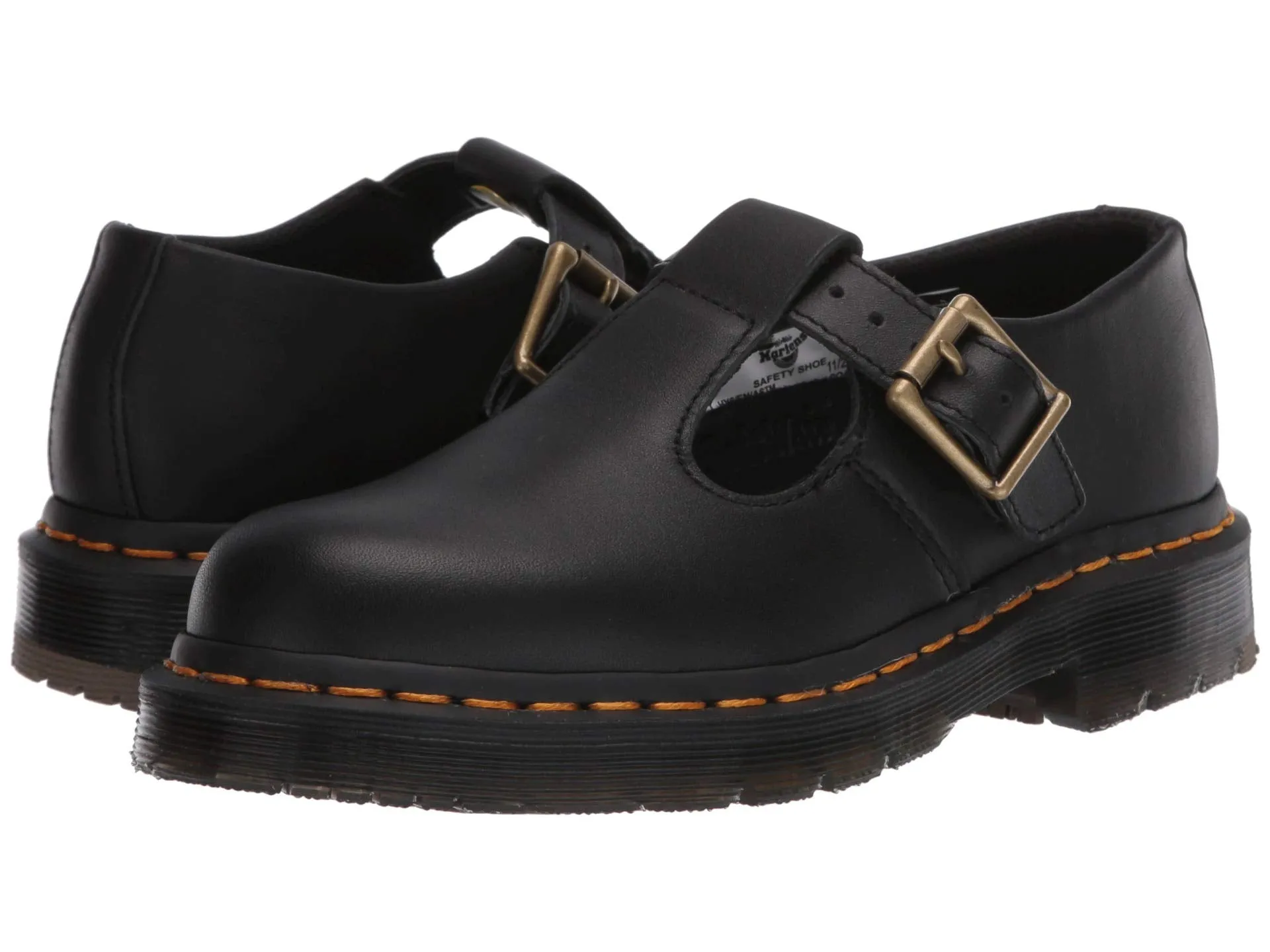 Loafers Dr. Martens Work Polley Slip-Resistant Mary-Jane