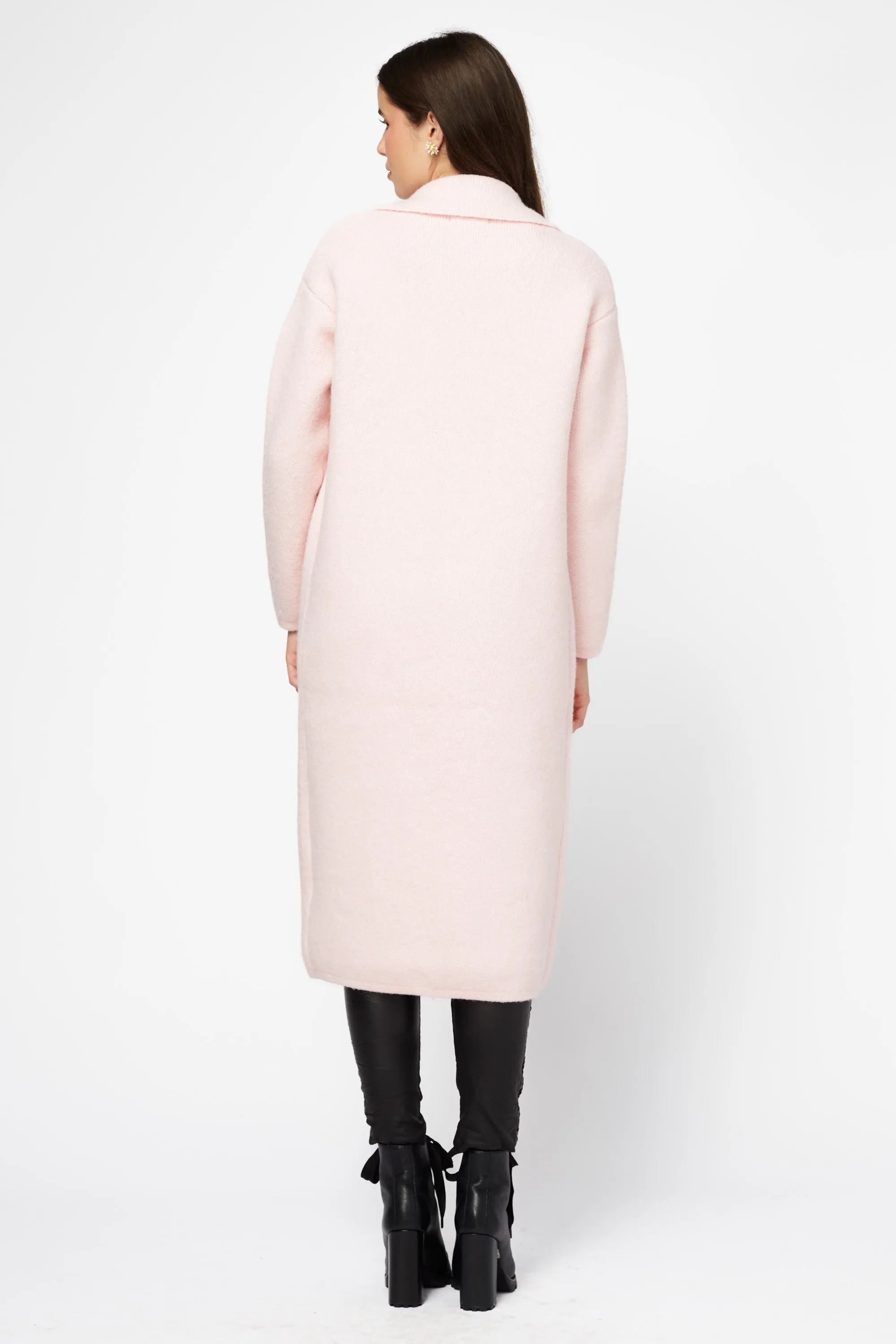 Lyla   Luxe Pink Jimmi Coat