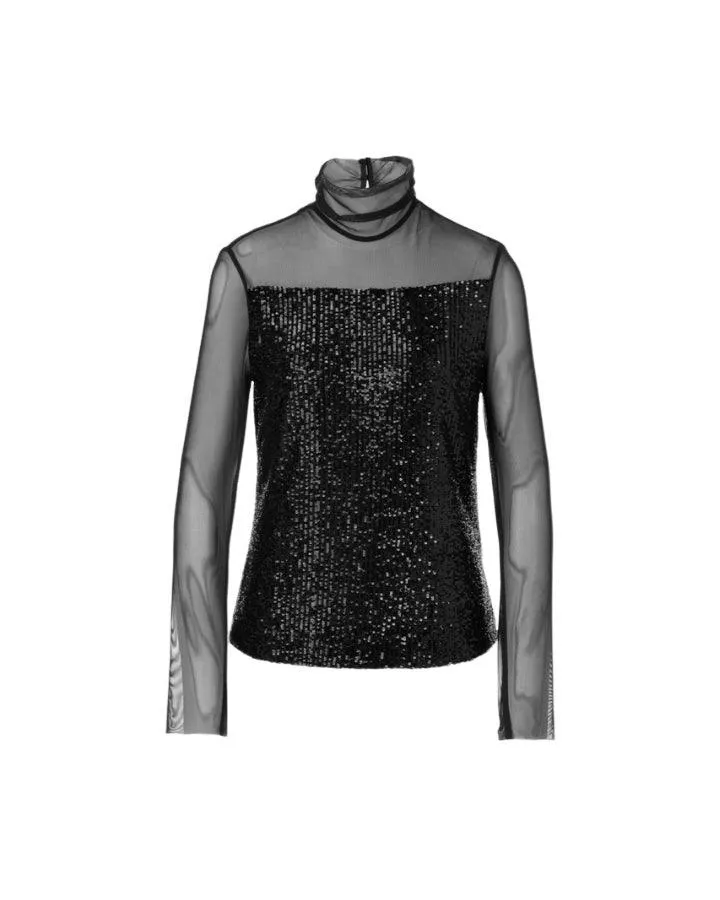 Marc Cain Sequin Mesh Top