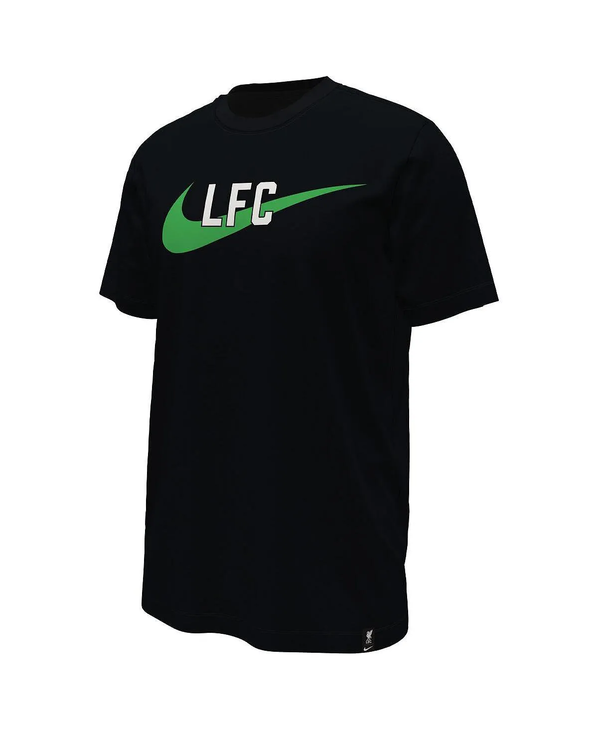 Men's Liverpool Swoosh Nike T-Shirt in Black