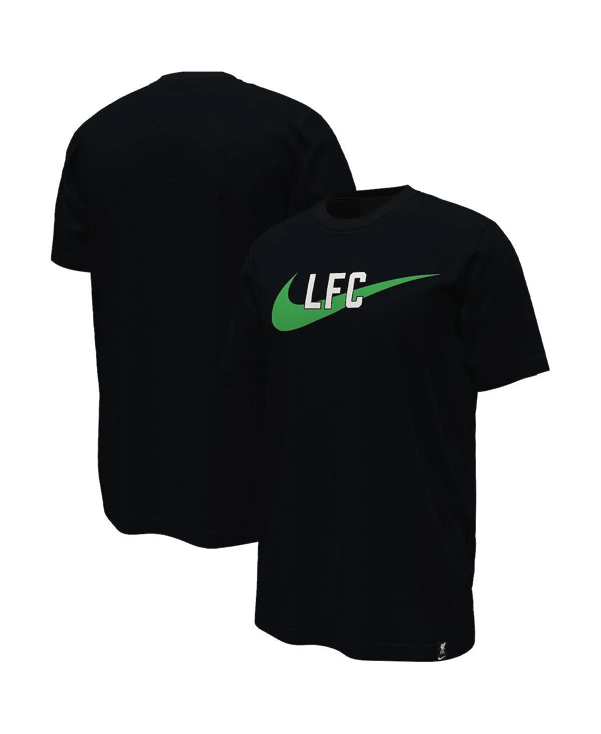 Men's Liverpool Swoosh Nike T-Shirt in Black