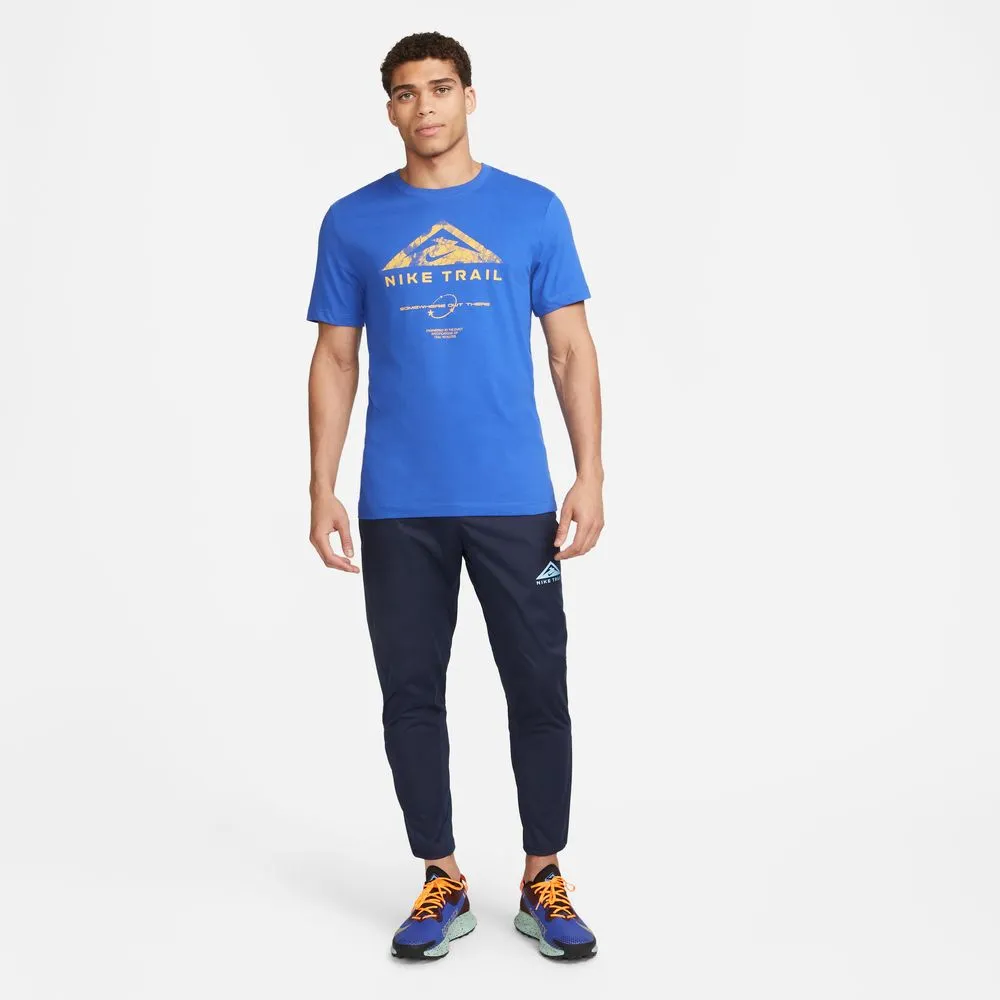 Mens Nike Dri Fit Tee Run Trail