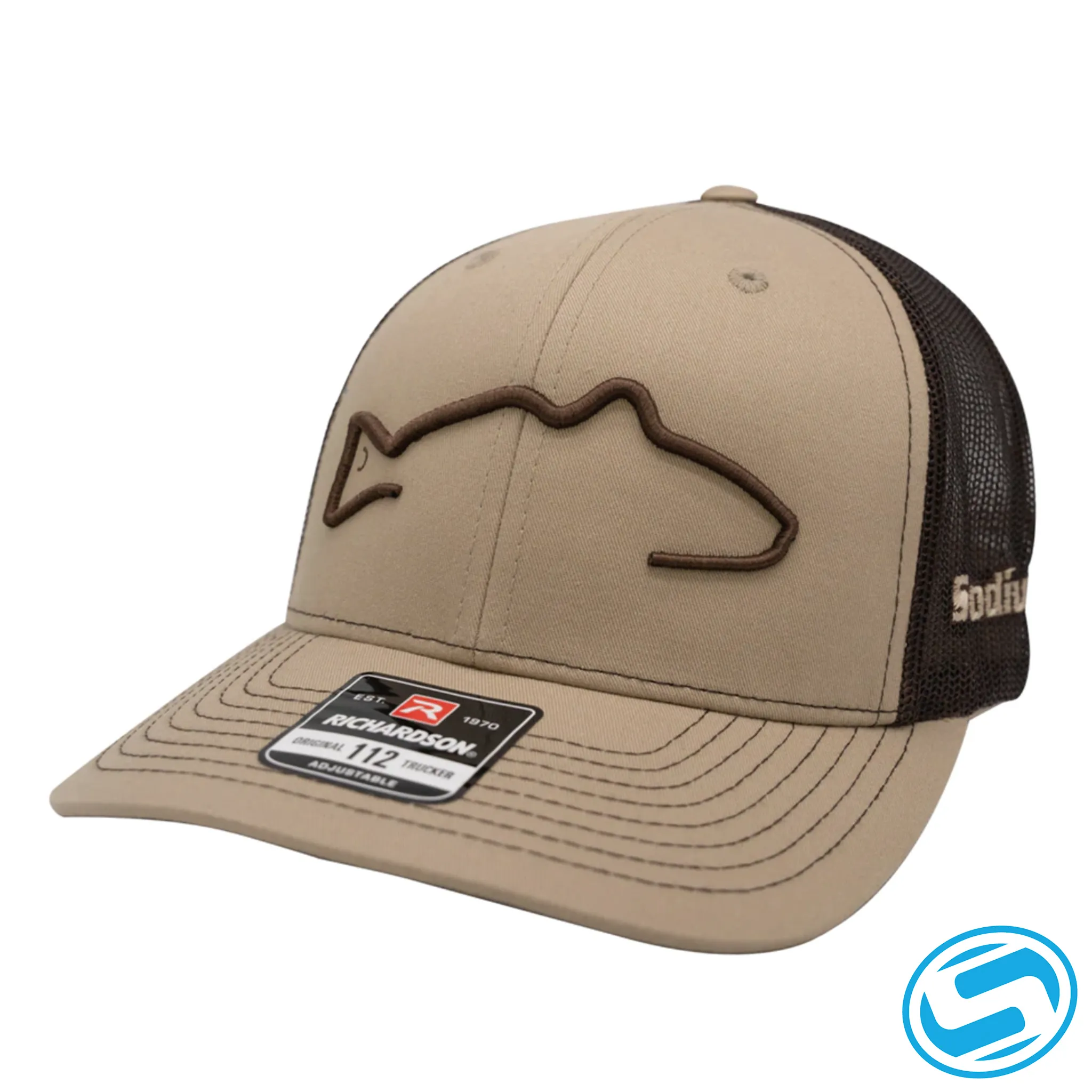 Men's Sodium Popping Redfish Trucker Adjustable Hat