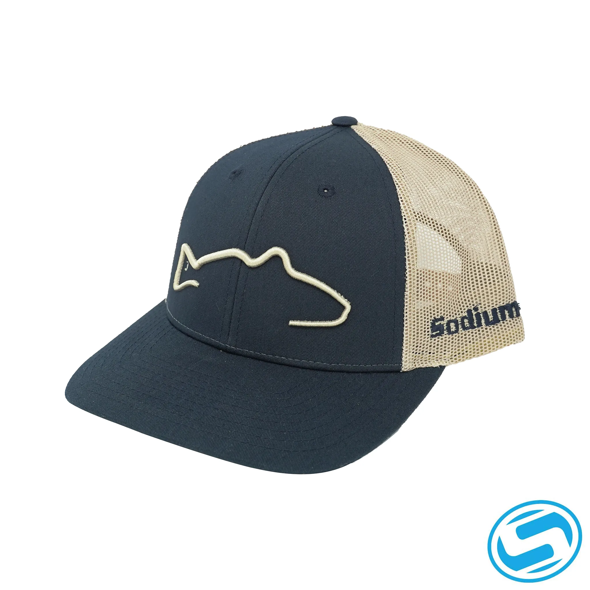 Men's Sodium Popping Redfish Trucker Adjustable Hat