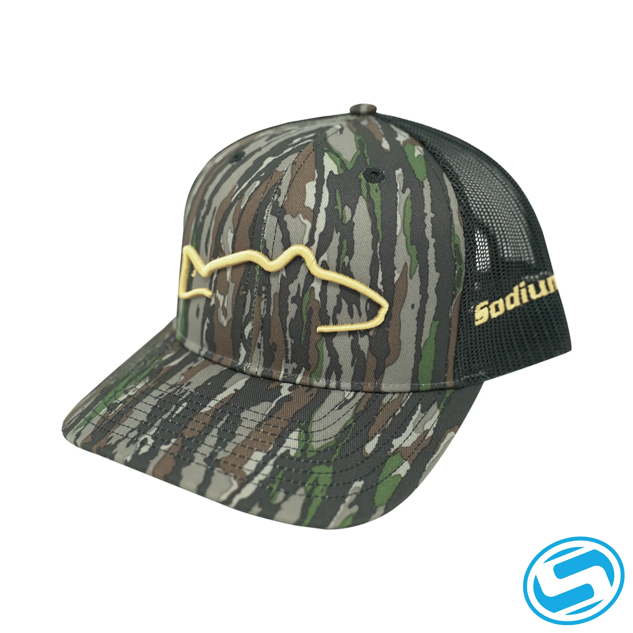 Men's Sodium Popping Redfish Trucker Adjustable Hat