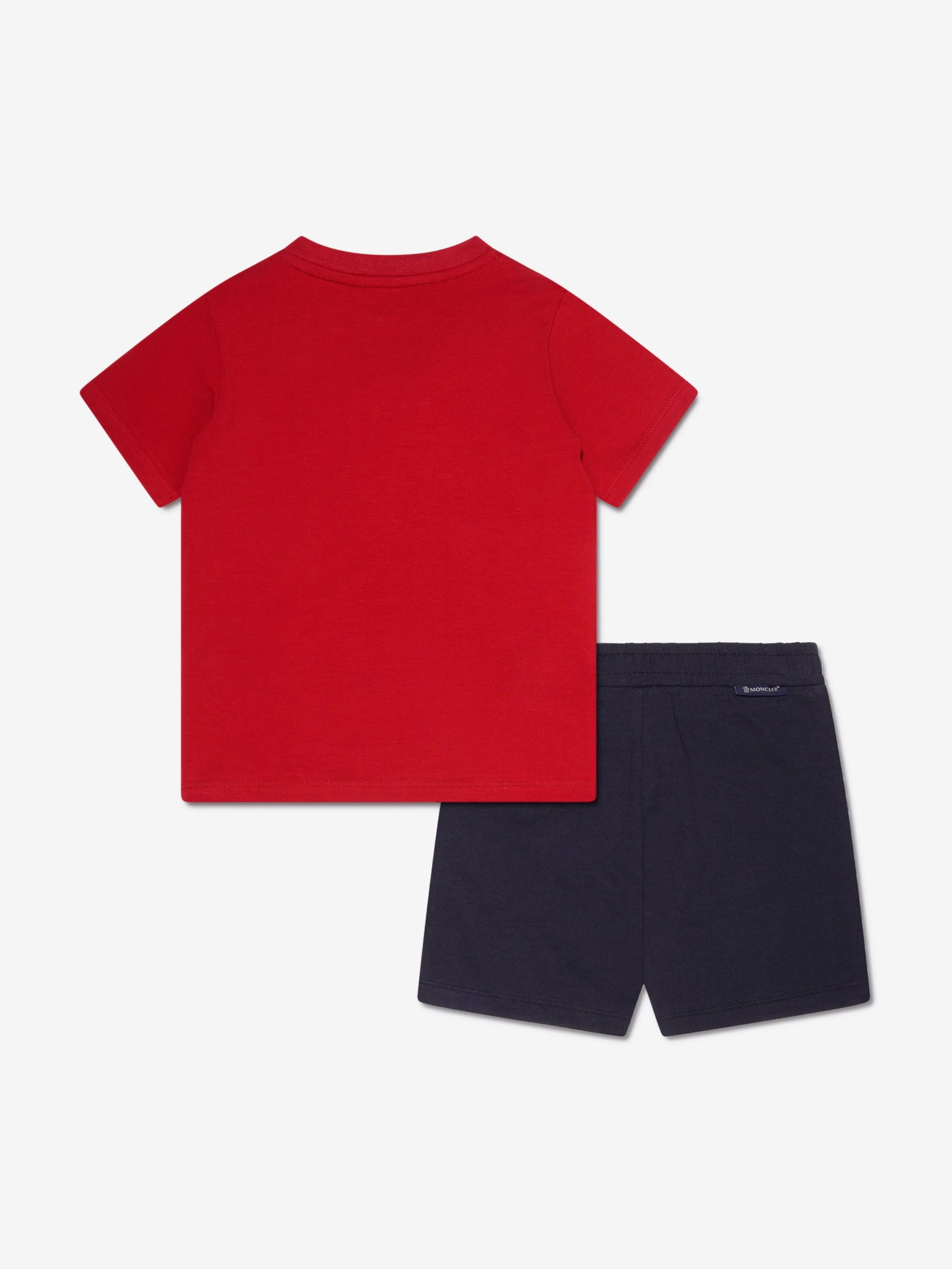 Moncler Enfant Baby Boys T-Shirt And Shorts Set in Red