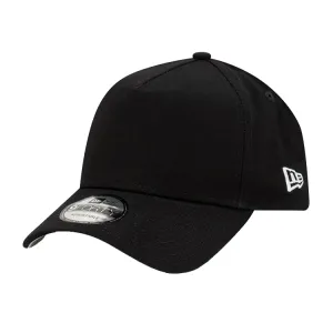 New Era Blank 9FORTY A Frame Cap - Black/Grey