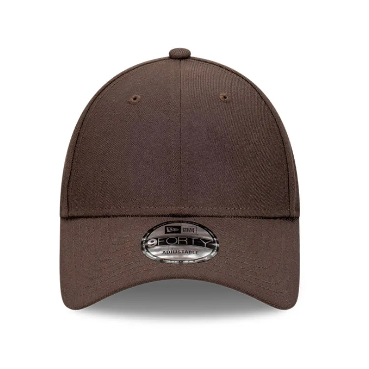 New Era Blank Essentials 9FORTY Cap - Brown Suede