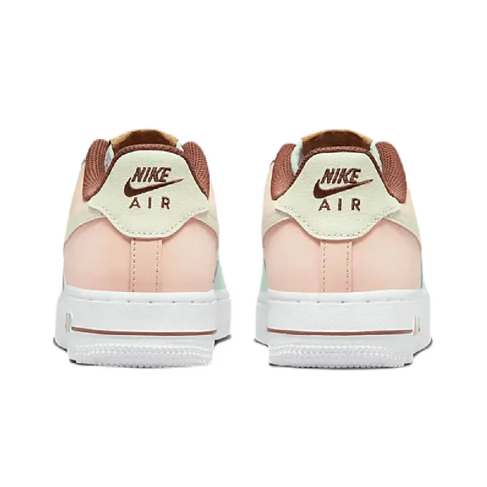 Nike Air Force 1 LV8 sneakers, white/green/yellow