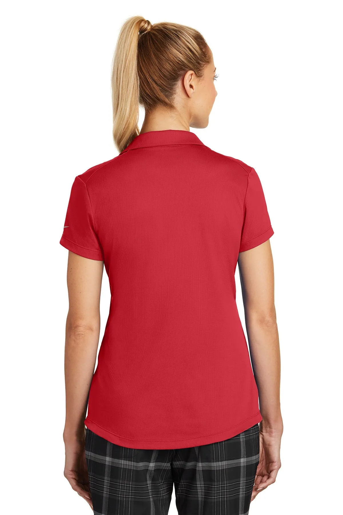 Nike Ladies Dri-FIT Legacy Customized Polos, Gym Red