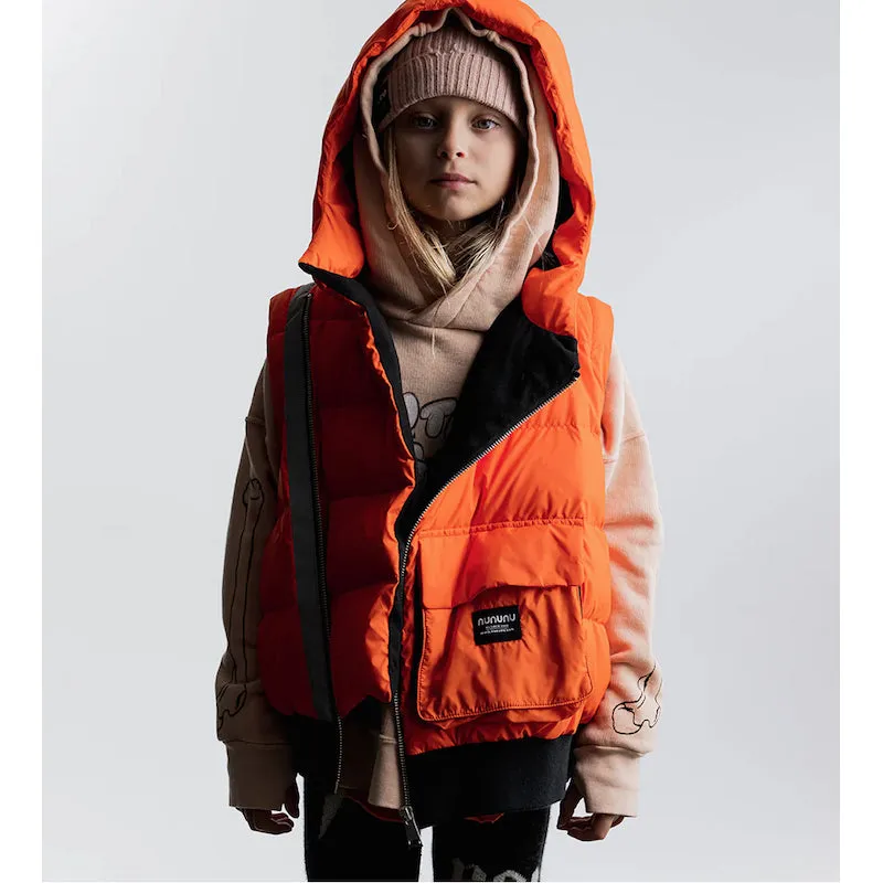 NUNUNU Detachable Sleeves Down Jacket