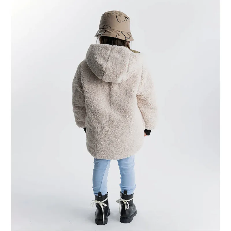 NUNUNU Reversible Sherpa Jacket