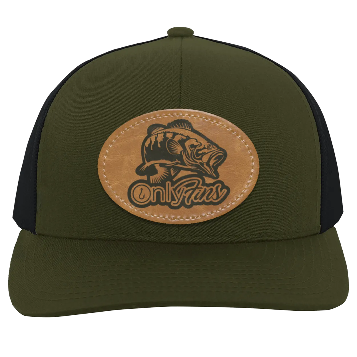 Only Fins Bass Fish Men's Trucker Snap-Back