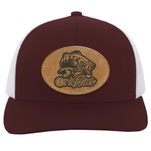 Only Fins Bass Fish Men's Trucker Snap-Back