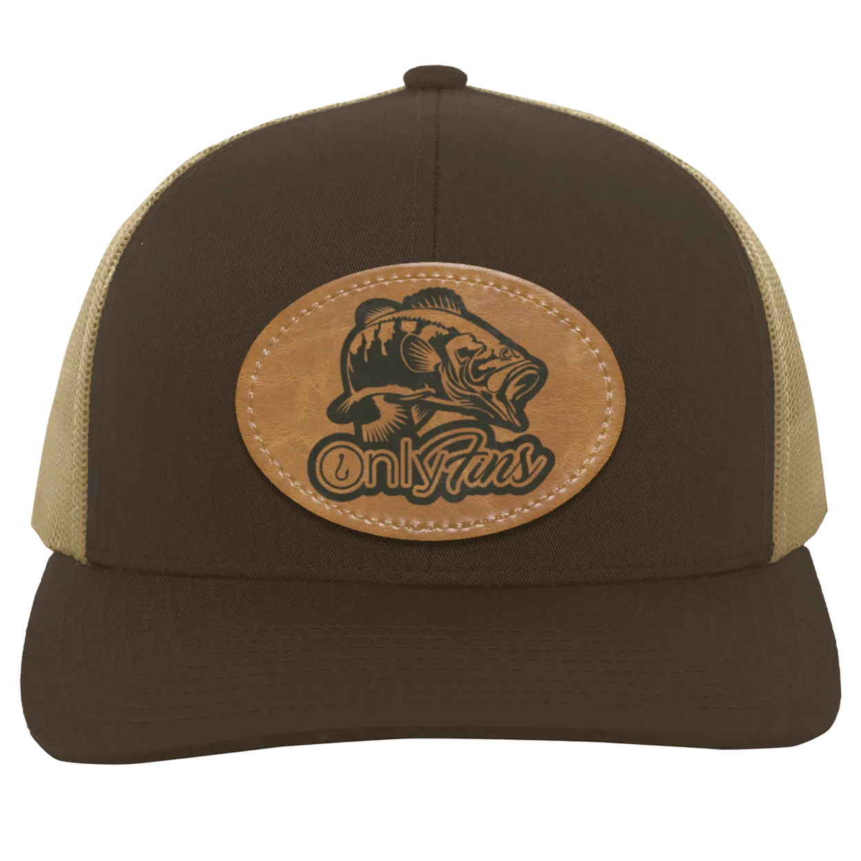 Only Fins Bass Fish Men's Trucker Snap-Back