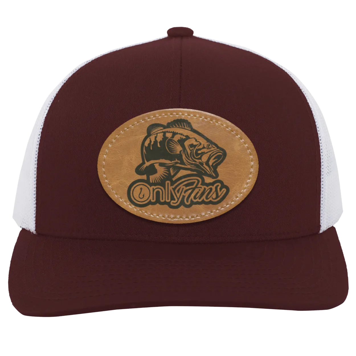 Only Fins Bass Fish Men's Trucker Snap-Back