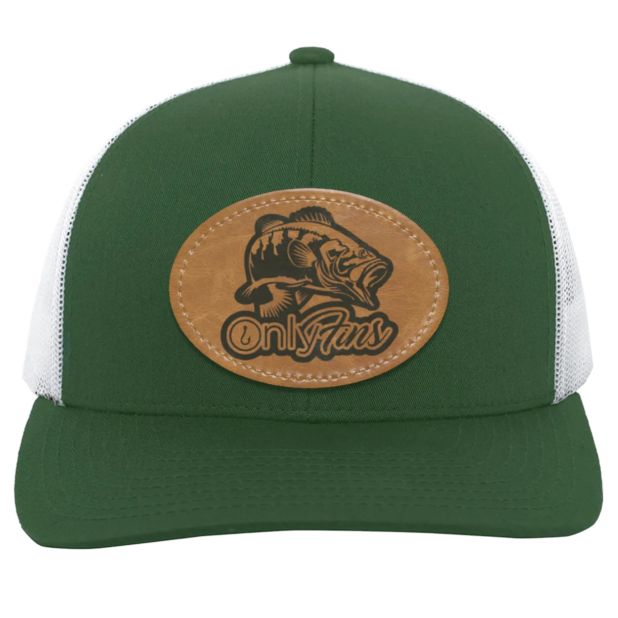 Only Fins Bass Fish Men's Trucker Snap-Back