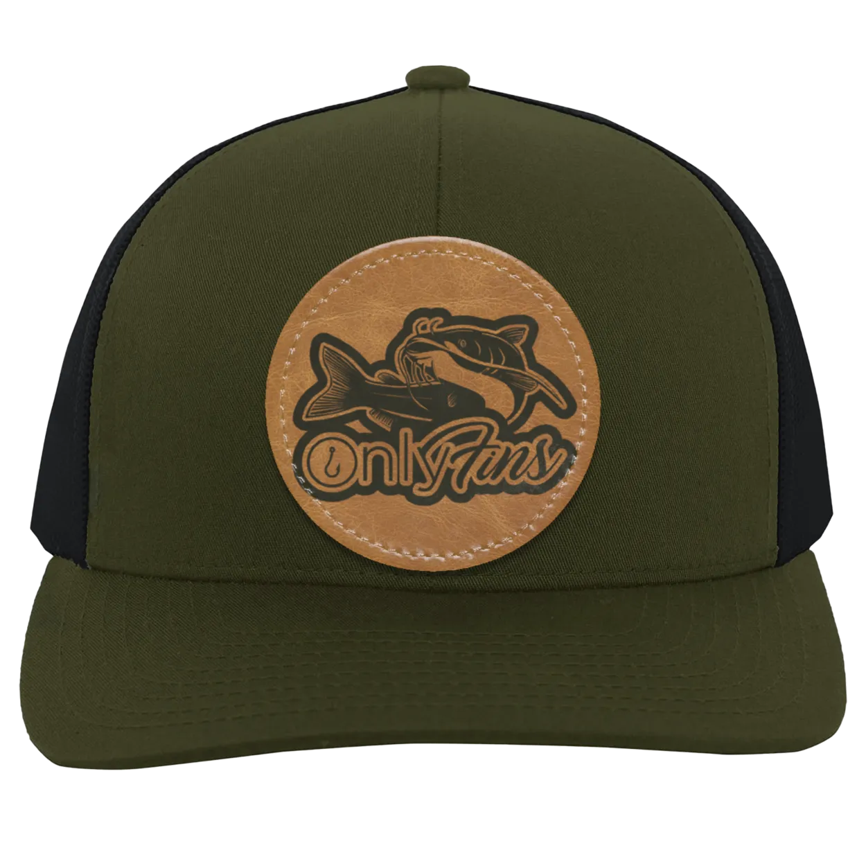 Only Fins Catfish Men's Trucker Snap-Back  Hat