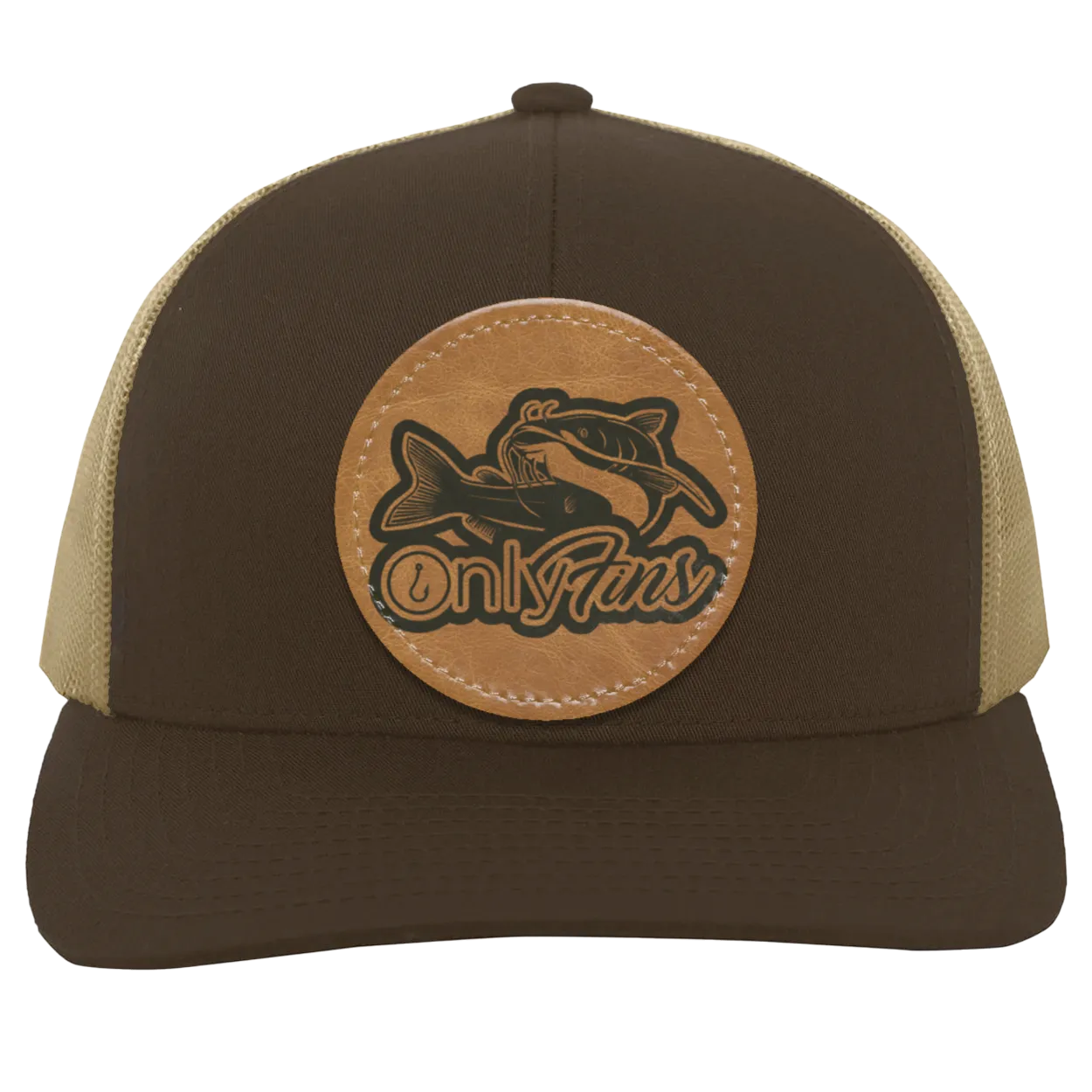 Only Fins Catfish Men's Trucker Snap-Back  Hat