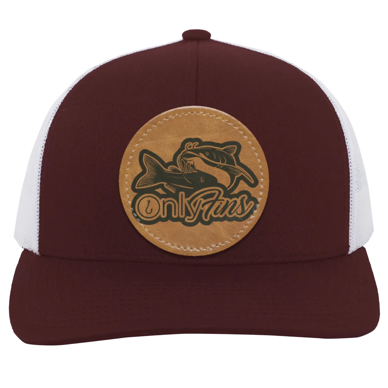 Only Fins Catfish Men's Trucker Snap-Back  Hat