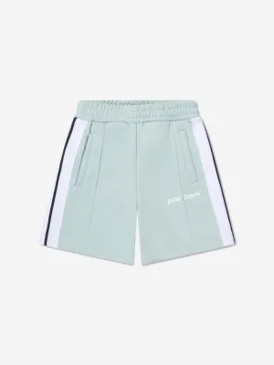 Palm Angels Boys Track Shorts in Blue